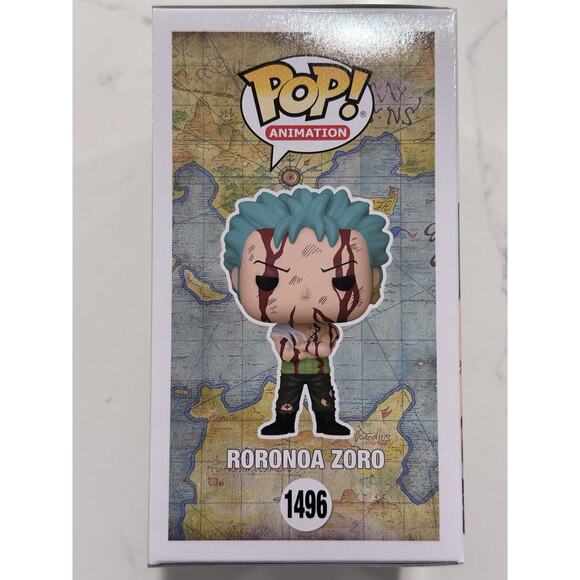 Funko Pop! One Piece Roronoa Zoro #1496 Hot Topic Exclusive - Picture 6 of 8